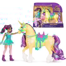 Unicorn Academy Licorne Leaf et Poupée mannequin Ava