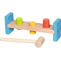 Banc à marteler avec 3 bâtons - Goki