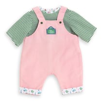 T-shirt et Salopette Manches Longues Week-end à Paris pour poupon 42 cm