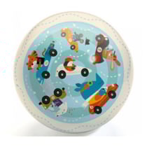 Traffic ballon de plage 22 cm Bleu, Multicolore