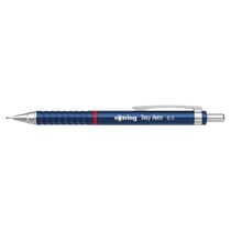 Porte-mines ROTRING Tikky Retro - 0,5 mm - Bleu - Pointe rigide chromée