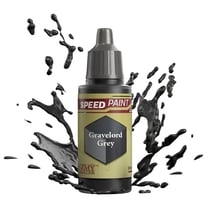 Peinture acrylique pour miniatures - THE ARMY PAINTER - Speedpaint Gravelord Grey - 18 ml - Non toxique - Mate