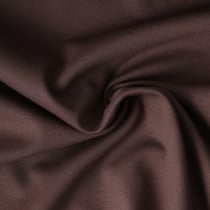 Tissu Jersey Viscose épais Romana uni Marron