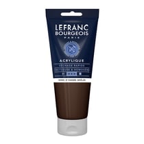 Peinture Acrylique en tube - Terre ombre brûlée - 200ml - Lefranc & Bourgeois