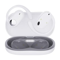 Ecouteurs Bluetooth Réduction Bruit Micro Double Affichage LED Blanc Confortable Blanc YONIS