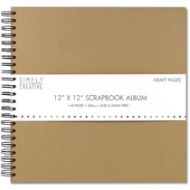 Scrapbook Album Plain, 30,5x30,5cm, 40 pages