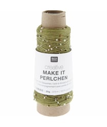 Fil complément Creative make it Perlchen - Rico Design 06 Olivine