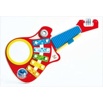 Jouet d'éveil musical en bois - HAPE - Guitare orchestre 6 en 1