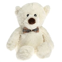Peluche Bouillotte Ours Blanc