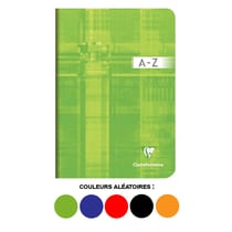 Carnet - Répertoire pour le vocabulaire - A5 - Sans spirale - 96 pages - Ligné + Marge centrale - Clairefontaine