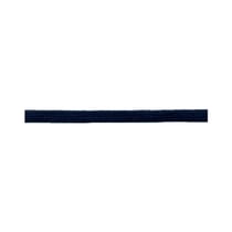 Bobine 50m queue de rat tubulaire polyester 5mm Bleu marine