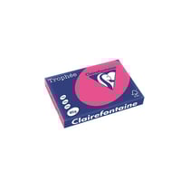 Ramette de papier - A3 - Rose - 80g - Impression - 500 feuilles - Clairefontaine Trophée