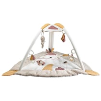 Tapis d'éveil Tipi bébé 77x77cm en polyester beige