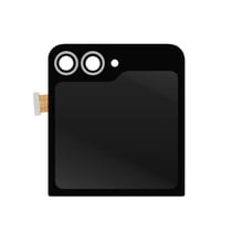 Samsung Vitre arrière pour Samsung Galaxy Z Flip 6 avec Écran Externe Original Blanc