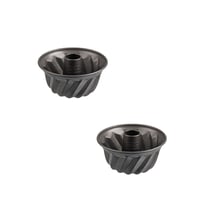 Ensemble de 2 Moules à kouglof 18 cm Zenker Spécial Mini