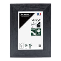 Cadre photo Karma noir 10x15 cm