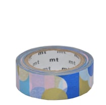 Masking tape - Demi-cercle bleu - 7 m x 15mm