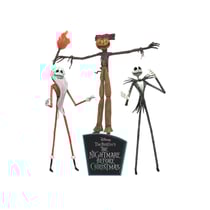 L'Étrange Noël de monsieur Jack - Pack 3 figurines The Jobs of Jack Skellington 18 cm