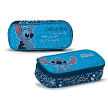 Trousse Ovale Stitch Disney - Bleu