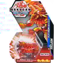 Bakugan evolutions : arcleon avec carte - boule rouge - platinum séries - saison 4 - spin master 20139203