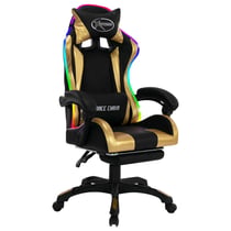 Chaise fauteuil siège pivotante de bureau informatique étude de jeux vidéo avec