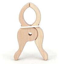 4 pinces géantes en bois - Speelbelovend