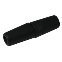 Fermoir magnétique Olive, noir, 28x8mm, pour ruban 4mm, 1 pce