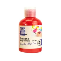 MégaCréa DIY - Gouache pour enfant Rouge primaire 150ml