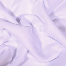 Tissu Jersey Coton envers molletonné uni Bio Blanc