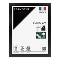 Cadre photo Design Éternel noir 30x40 cm