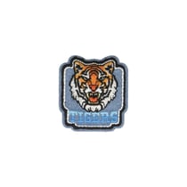 Lot de 3 écussons thermocollants Jean tigre 5cm