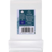 Mini chevalet - Pour document - 100x100x75mm - Plastique - Transparent - A poser