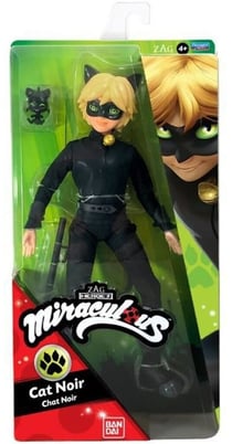 Miraculous - Poupée mannequin 26 cm Chat Noir -