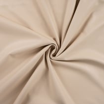 Tissu Simili Cuir Britney Stretch envers doudou uni Beige sable