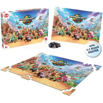 Puzzle 2D 1000 pièces - Mario Kart World - Bleu