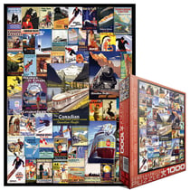 Puzzle 1000 pièces - Canadian Pacific Rail - Eurographics