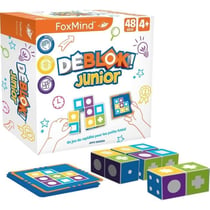 Casse-tête Déblok Junior - ASMODEE - 40 puzzles - 4 niveaux de difficulté