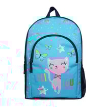 Sac à dos 37 cm avec poche Lili Lou Chat Bleu – BAGTROTTER