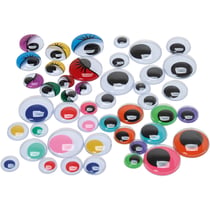Yeux loucheurs, dim. 9,5-19 mm, 4 UV, 500 pièces/ 1 Pq.