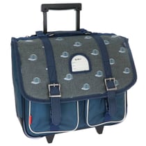 Cartable à roulettes KICKERS CASQUETTES 38 CM