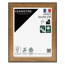 Cadre photo Loft noir 24x30 cm