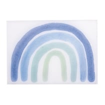 Motif en cire Arc - en - ciel, pastel, arc en ciel, 7x5cm, 1 pce