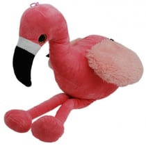 Peluche geante : flamant rose 1 metre - grande peluche 100cm