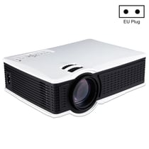 Vidéoprojecteur LED Portable 1800 Lumens Avec Télécommande Pour Home Cinéma Blanc YONIS