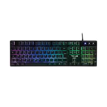 Clavier filaire Gaming GLAB Caesium - Membrane - RGB - Précis et silencieux - Noir