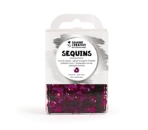 Sequin Incurve Fuschia 8