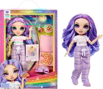 Poupée 22cm Purple (violet) Rainbow Junior High Pyjama Party - Rainbow High