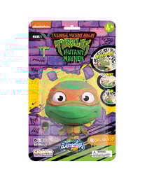 Figurine Extensible 10 cm - CICABOOM Elastikorps HeroPop - Tortues Ninja Michelangelo