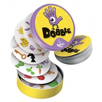 Dobble classique - jeu de cartes 5 en 1 - asmodee - dobb04fr