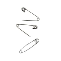 Prima Mercerie | Épingles de sûreté argentées – Lot de 36 – 3 tailles (25, 30, 35 mm) – Accessoire couture et dépannage